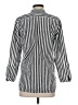 Everlane 100% Cotton Stripes Ivory 3/4 Sleeve Blouse Size 2 - photo 2