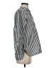 Everlane 100% Cotton Stripes Ivory 3/4 Sleeve Blouse Size 2 - photo 4