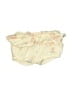 7 For All Mankind 100% Cotton Floral Ivory Shorts Size 0-3 mo - photo 1