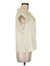 Talbots Ivory Short Sleeve Silk Top Size 6 - photo 4