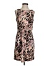 Gap Animal Print Brown Cocktail Dress Size 2 - photo 1