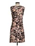 Gap Animal Print Brown Cocktail Dress Size 2 - photo 2