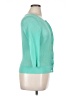Talbots 100% Pima Cotton Teal Cardigan Size Lg Petite - photo 4