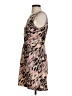 Gap Animal Print Brown Cocktail Dress Size 2 - photo 5