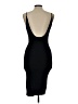 iris Solid Black Cocktail Dress Size L - photo 2