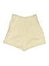 AKRIS Solid Ivory Shorts Size 4 - photo 1