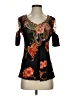 Assorted Brands Black Short Sleeve Top Size 2 - photo 1