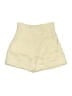 AKRIS Solid Ivory Shorts Size 4 - photo 2