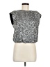 Express Silver Sleeveless Blouse Size M - photo 1