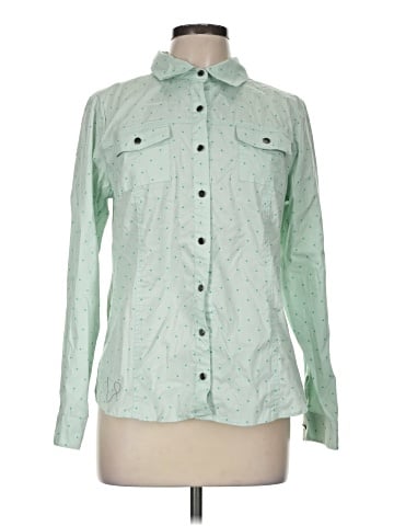 Christopher & Banks Long Sleeve Button-Down Shirt (view 1)