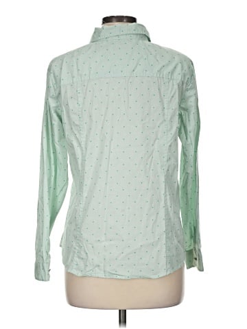 Christopher & Banks Long Sleeve Button-Down Shirt (view 2)