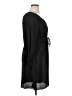 Chenault 100% Polyester Solid Black Casual Dress Size L - photo 4