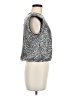 Express Silver Sleeveless Blouse Size M - photo 4
