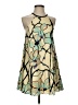 Dance & Marvel Graphic Tan Cocktail Dress Size S - photo 1