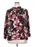 Anne Klein 100% Polyester Floral Pink 3/4 Sleeve Blouse Size 2X - photo 1
