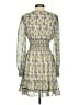 Max Studio 100% Polyester Floral Green Casual Dress Size S - photo 2