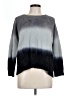 Fate 100% Nylon Tie-dye Gray Pullover Sweater Size L - photo 1