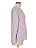 Talbots 100% Cotton Tweed Purple Pullover Sweater Size L - photo 4