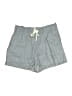 H&M 100% Linen Solid Gray Board Shorts Size M - photo 1
