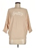 Peace & Pearls Tan Sweatshirt Size M - photo 1