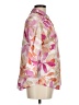 Chico's Floral Orange 3/4 Sleeve Button-Down Shirt Size M - photo 4
