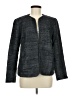 Eileen Fisher Metallic Gray Jacket Size 8 - photo 1