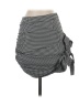 LPA Houndstooth Black Casual Skirt Size S - photo 1