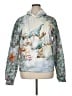 Unbranded Tropical Silver Yellow Pullover Hoodie Size XL - photo 1