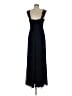 Alex Evenings 100% Polyester Blue Black Cocktail Dress Size 6 - photo 2