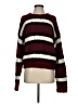 Rag & Bone Stripes Burgundy Pullover Sweater Size M - photo 1