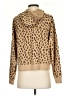 Billabong Animal Print Tan Pullover Sweater Size S - photo 2