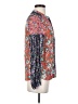 FRAME 100% Viscose Floral Red Long Sleeve Blouse Size S - photo 4