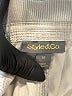 Style&Co Gray Cargo Pants Size 10 - photo 7