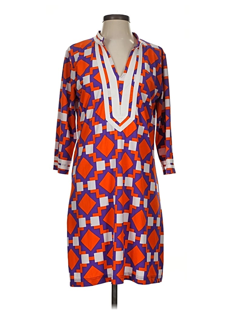 Pre-owned Tracy Negoshian Casual Dress In Orange