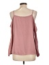 Moral Fiber 100% Polyester Pink Sleeveless Blouse Size L - photo 2
