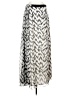 Armani Exchange Chevron-herringbone Silver Casual Skirt Size 4 - photo 1