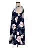 Espresso Print Blue Casual Dress Size XL - photo 5