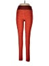 Hurley Animal Print Orange Active Pants Size L - photo 1