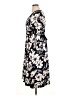 ELOQUII 100% Polyester Floral Black Casual Dress Size 14 Plus - photo 5