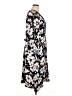 ELOQUII 100% Polyester Floral Black Casual Dress Size 14 Plus - photo 4