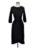Roolee Solid Black Casual Dress Size S - photo 1