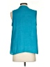 Collective Concepts 100% Polyester Teal Sleeveless Blouse Size S - photo 2