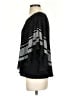Elle 100% Polyester Black 3/4 Sleeve Blouse Size S - photo 5