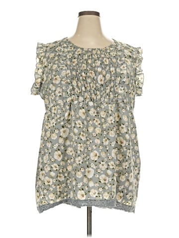 Suzanne Betro Short Sleeve Blouse (view 1)