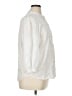 Gap White 3/4 Sleeve Button-Down Shirt Size XL - photo 4