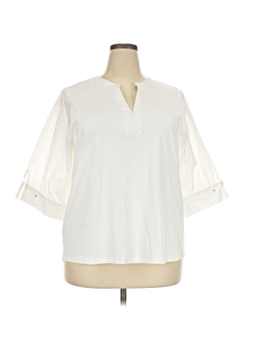 Wit & Wisdom 3/4 Sleeve Blouse (view 1)