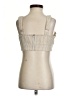 Lunik Tan Sleeveless Blouse Size S - photo 2