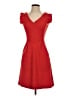Tabitha Hearts Red Cocktail Dress Size 0 - photo 1