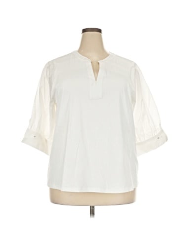Wit & Wisdom 3/4 Sleeve Blouse (view 1)