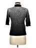 Adrienne Vittadini Metallic Black Turtleneck Sweater Size M - photo 2